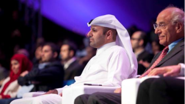 H.E. Sheikh Abdulla bin Ali Al-Thani, Vice-President for Education at Qatar Foundation, participated as VIP juror among 14 other jury members