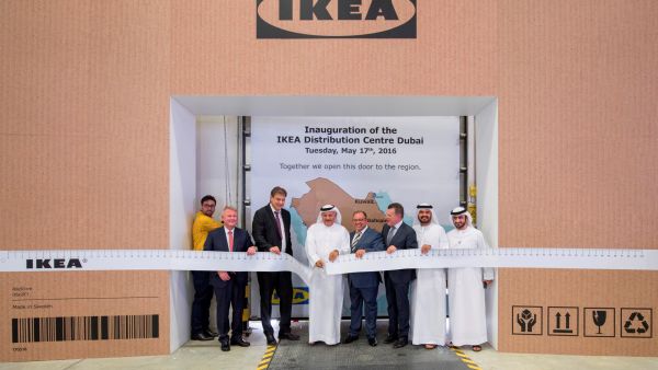 HE Khalifa Al Zaffin at the IKEA Distribution Center Inauguration HE Khalifa Al Zaffin at the IKEA Distribution Center Inauguration
