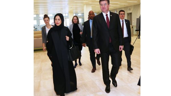 السيد ميروسلاف لايتشاك رئيس الدورة الثانية والسبعين للجمعية العامة للأمم المتحدة خلال زيارته. السيد ميروسلاف لايتشاك رئيس الدورة الثانية والسبعين للجمعية العامة للأمم المتحدة خلال زيارته.