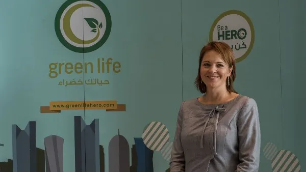 سعادة السيدة بهية تهذيب-لي، سفير هولندا لدى قطر، في مؤتمر قطر للمباني الخضراء