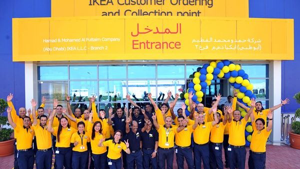 IKEA Co-workers at the opening in Al Ain IKEA Co-workers at the opening in Al Ain