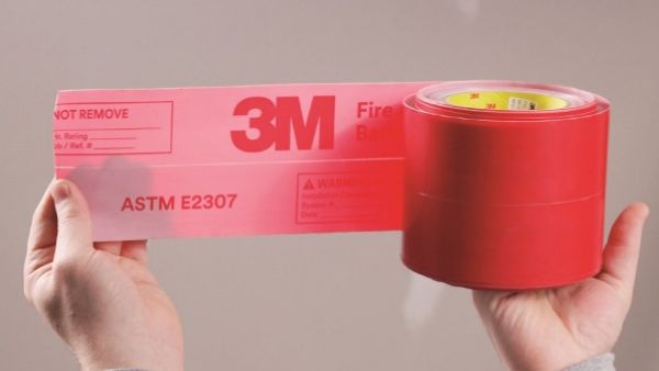 3M has developed a new tape named 3M™ Fire and Water Barrier Tape (FWBT). 3M has developed a new tape named 3M™ Fire and Water Barrier Tape (FWBT).