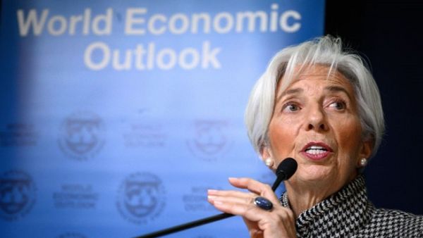 Christine Lagarde, International Monetary Fund chief. (AFP)