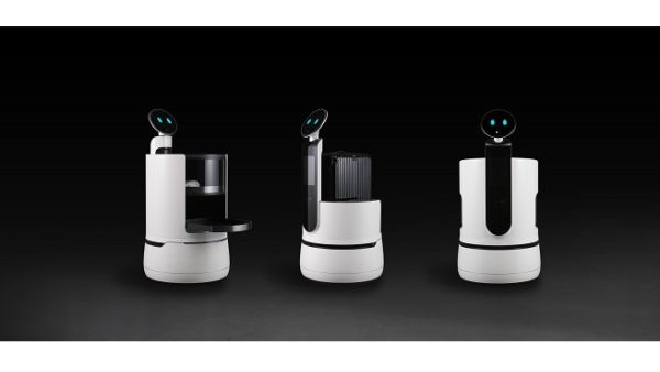 LG is introducing three new concept robots specifically developed for commercial use at hotels, airports and supermarkets.