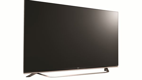 LG premium rose gold finish SUPER ULTRA HD TV