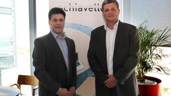 Raffaele Tigani, Director-GM of Schiavello and James Rush, Regional Head MENA. Raffaele Tigani, Director-GM of Schiavello and James Rush, Regional Head MENA.
