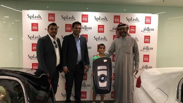 Splash partnered with BMW to offer 25 eye- catching 520i 2018 model cars in Kuwait, United Arab Emirates, Kingdom of Saudi Arabia, Qatar, Bahrain and Oman.