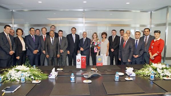 Misto and Kotil with the Turkish Ambassador and the management of RJ and Turkish Airlines Misto and Kotil with the Turkish Ambassador and the management of RJ and Turkish Airlines