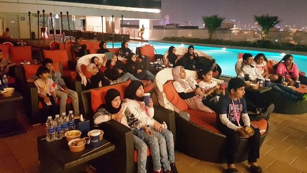 Downtown Rotana movie night