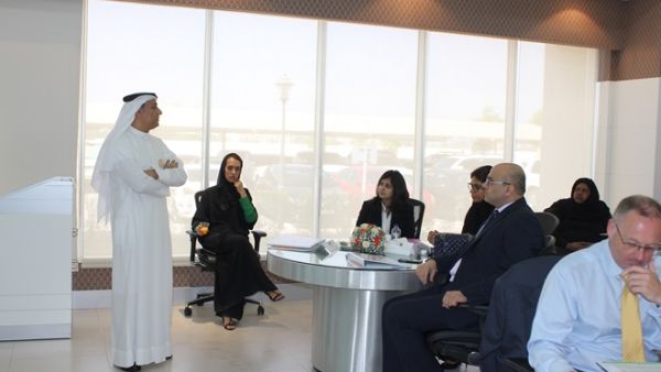 Mr Jamal Al Jasmi welcoming the HR Managers Mr Jamal Al Jasmi welcoming the HR Managers