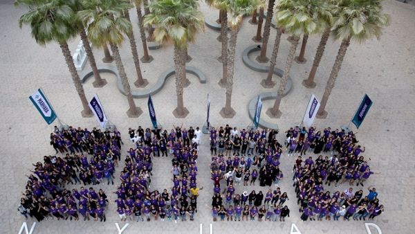 NYUAD’s Class of 2022 was selected from over 12,117 applicants around the world. NYUAD’s Class of 2022 was selected from over 12,117 applicants around the world.