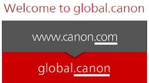 Canon launches renewed global website using new ‘.canon’ top-level domain name