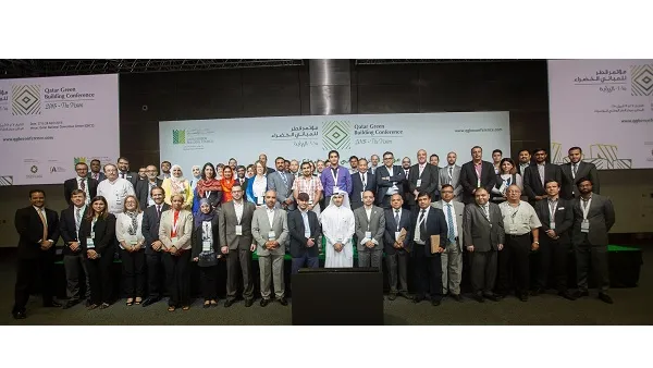 المشاركون في المؤتمر الأول لمجلس قطر للمباني الخضراء، الذي نُظم خلال العام الماضي