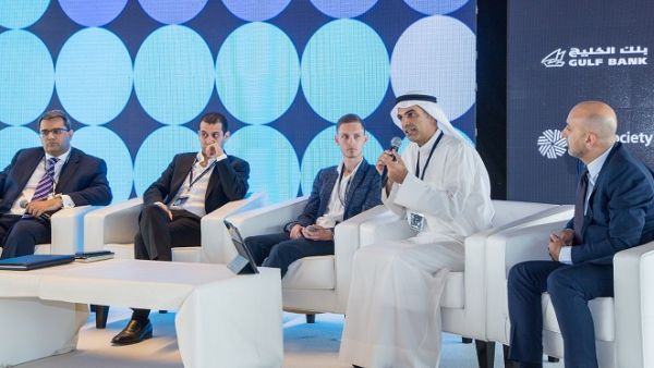 During the event, Mr. Tareq Al-Saleh, Assistant General Manager for Investments at Gulf Bank, discussed financial technology and robo-advisory in the region.