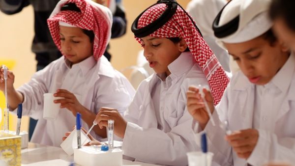 من احتفالات مؤسسة قطر باليوم الوطني لدولة قطر في العام الماضي.
