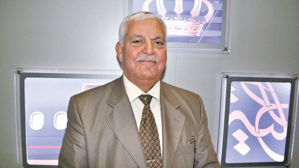 رئيس مجلس إدارة الملكية الأردنية السيد سليمان الحافظ