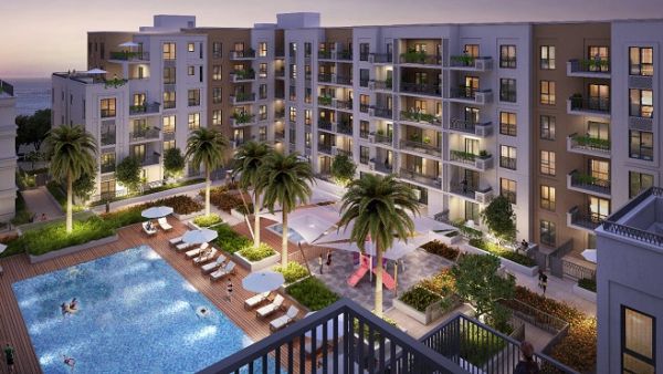 Sapphire Beach Residence features 190 units ranging from studios to three-bedroom apartments, all of which are complemented by 20 retail and F&B units, a shared community pool and gym, a pool and a playground for children. 