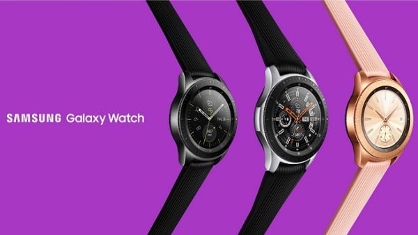 Galaxy Watch tracks your heart rate, and provides breathing exercises to help users stay focused. Galaxy Watch tracks your heart rate, and provides breathing exercises to help users stay focused.