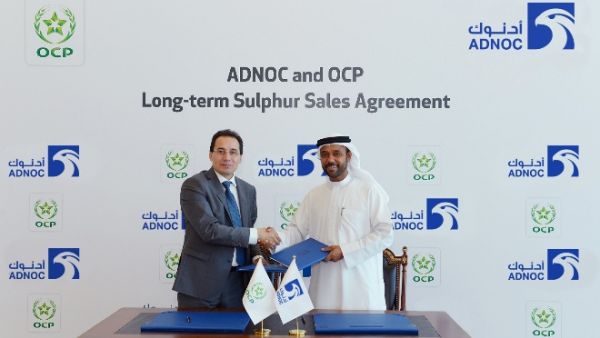 Under the agreement, ADNOC, one of the world’s largest exporters of sulphur, will steadily supply OCP, the largest worldwide sulphur importer, until 2025. Under the agreement, ADNOC, one of the world’s largest exporters of sulphur, will steadily supply OCP, the largest worldwide sulphur importer, until 2025.