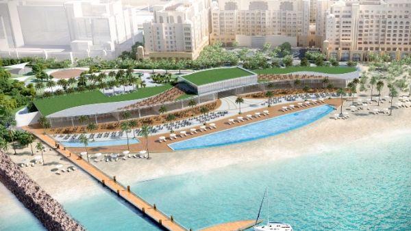 Due to open in 2019, The St. Regis Beach Club complements The St. Regis Dubai – The Palm.