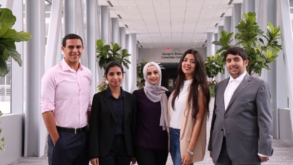 IMA chose the students from leading universities in the region, namely American University in Cairo, Qatar University and the American University in Sharjah. IMA chose the students from leading universities in the region, namely American University in Cairo, Qatar University and the American University in Sharjah.