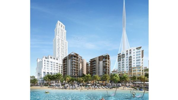 Sunset residences in Dubai Creek Harbour