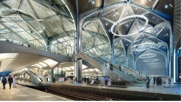 The Haramain high-speed rail link is among the Saudi infrastructure projects catching the attention of international investors. (AN)
