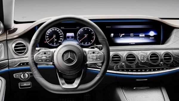The interior of the new S-Class