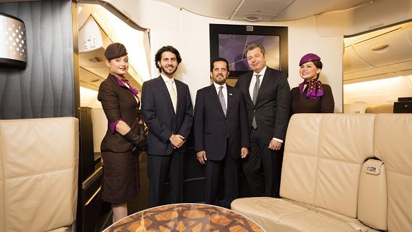 VIPs celebrate A380 arrival