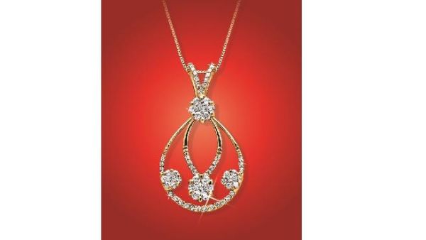 Gift with Purchase - Diamond & Pearl Pendant