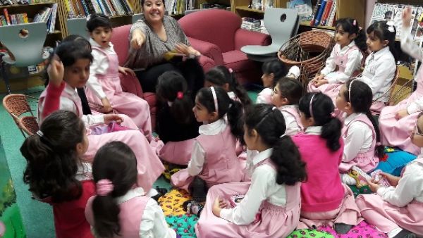 A National Reading Campaign school visit