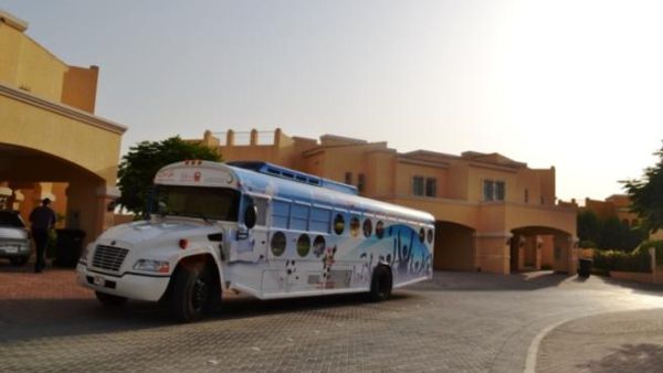 The initiative features a road show with a specially designed DEWA bus travelling through select DPG communities to share ideas on responsible living The initiative features a road show with a specially designed DEWA bus travelling through select DPG communities to share ideas on responsible living