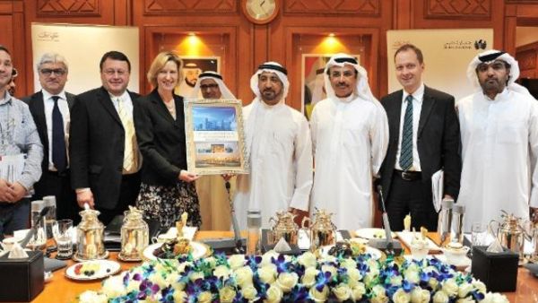 Part of the meeting between Dubai Customs and the European Parliament 