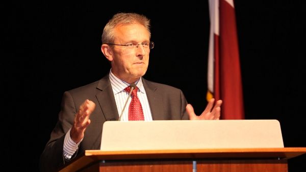 Dr. Gerd Nonneman, dean of GU-Q