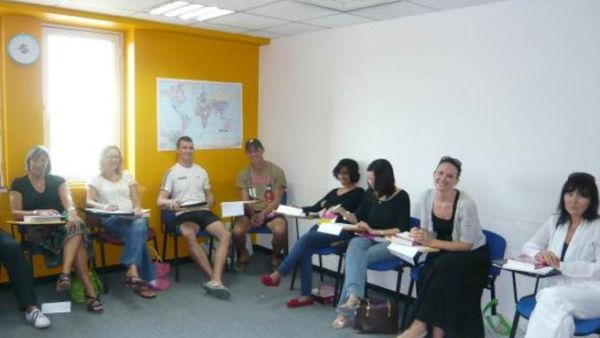 During the Arabic course at Eton
