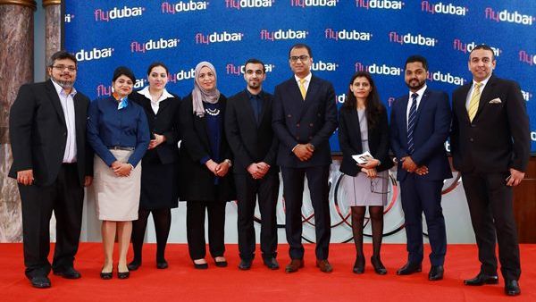 flydubai's Bahrain Staff with Sudhir Sreedharan, Senior Vice President