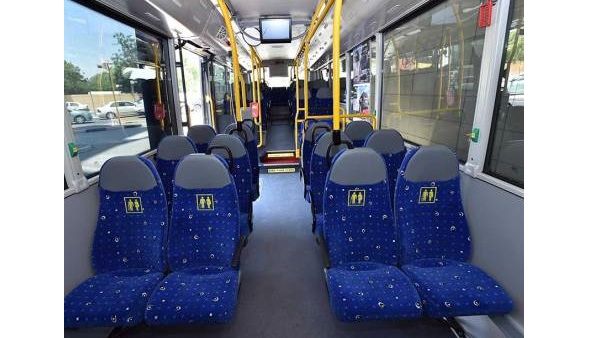 The Euro 6 standard VDL bus that consumes up to 15 per cent less fuel than the existing model of buses will be on trial for the next six months. (GN)