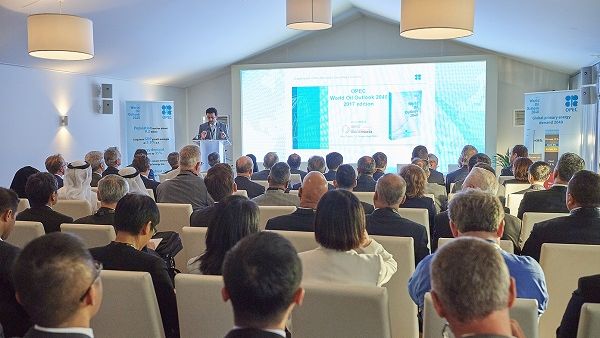 Released at ADIPEC 2017, the latest edition of the OPEC World Oil Outlook forecasts that oil will supply over 27 percent of worldwide energy needs over the next two decades. Released at ADIPEC 2017, the latest edition of the OPEC World Oil Outlook forecasts that oil will supply over 27 percent of worldwide energy needs over the next two decades.