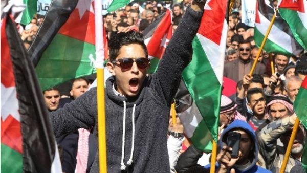 Doctors, journalists, teachers, lawyers, pharmacists and representatives of several other sectors are holding a strike, in rejection of the income tax draft law. (AFP)