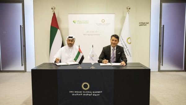 The Memorandum of Understanding was signed recently by Richard Teng, CEO of the Financial Services Regulatory Authority, FSRA, of ADGM, and Osama Al Rahma, CEO of Al Fardan Exchange. The Memorandum of Understanding was signed recently by Richard Teng, CEO of the Financial Services Regulatory Authority, FSRA, of ADGM, and Osama Al Rahma, CEO of Al Fardan Exchange.