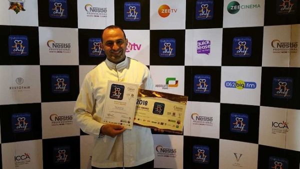 Mousa Mohamed has won the title at the Middle East Hozpitality Chef Excellence Awards 2018. Mousa Mohamed has won the title at the Middle East Hozpitality Chef Excellence Awards 2018.