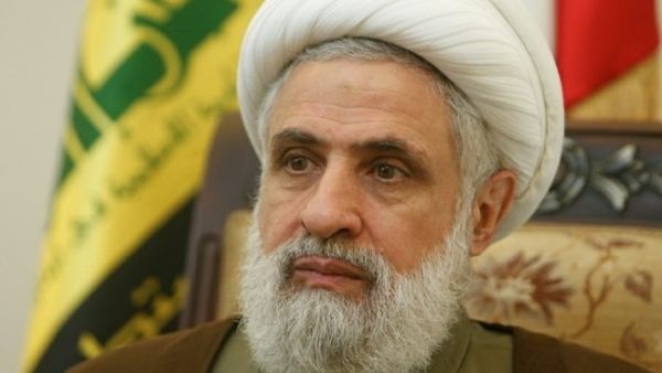 Hezbollah’s deputy head Sheikh Naim Qassem. (TDS)