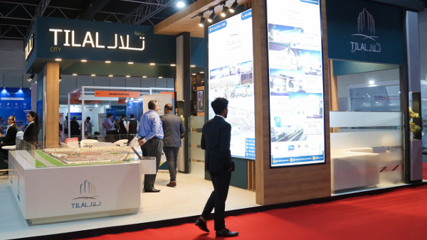 Tilal stand at the Dubai Property Show in Mumbai, India Tilal stand at the Dubai Property Show in Mumbai, India