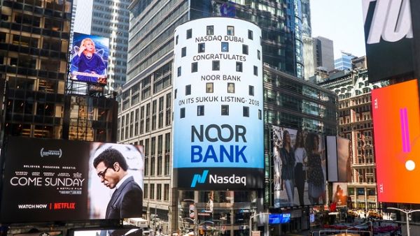 The listing marks Noor Bank’s third Sukuk on the region’s international exchange, following two listings in 2015 and 2016. The listing marks Noor Bank’s third Sukuk on the region’s international exchange, following two listings in 2015 and 2016.
