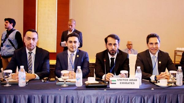 أكد سعادة محمد خميس المهيري على حرص الدولة على التواجد والمشاركة الفعالة في اجتماعات الجمعية العمومية لمنظمة السياحة العالمية أكد سعادة محمد خميس المهيري على حرص الدولة على التواجد والمشاركة الفعالة في اجتماعات الجمعية العمومية لمنظمة السياحة العالمية