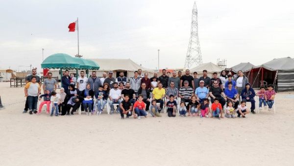 The event included fun outdoor activities and games for children of employees.