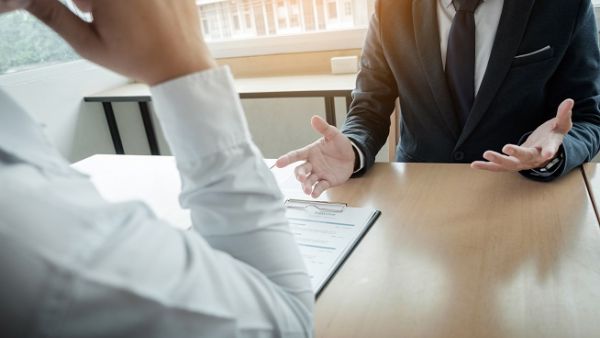 Your body language can say a lot about you, and can give the interviewer either a favorable or unfavorable impression. Here are a few tricks that will make your next job interview a much easier experience. (Shutterstock)