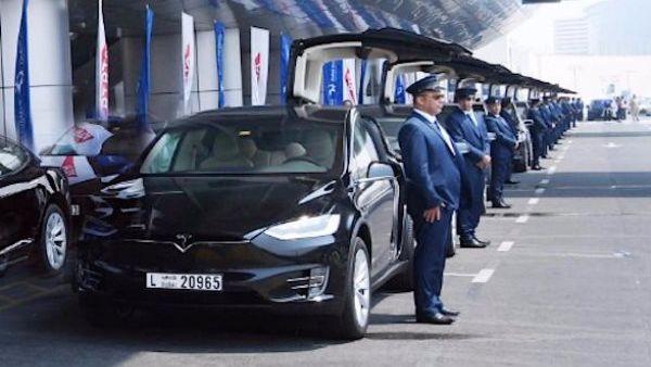 Dubai received the cars as part of a deal for 200 vehicles signed with Tesla in February. Dubai received the cars as part of a deal for 200 vehicles signed with Tesla in February.
