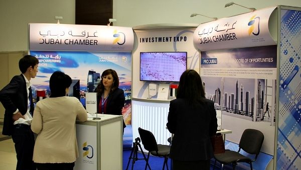 جناح غرفة دبي في منتدى استانا الاقتصادي الثامن