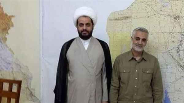 المئات من الطلبة هتفوا بشعارات ضد إيران من بينها (إيران بره بره، بغداد حرة حرة)